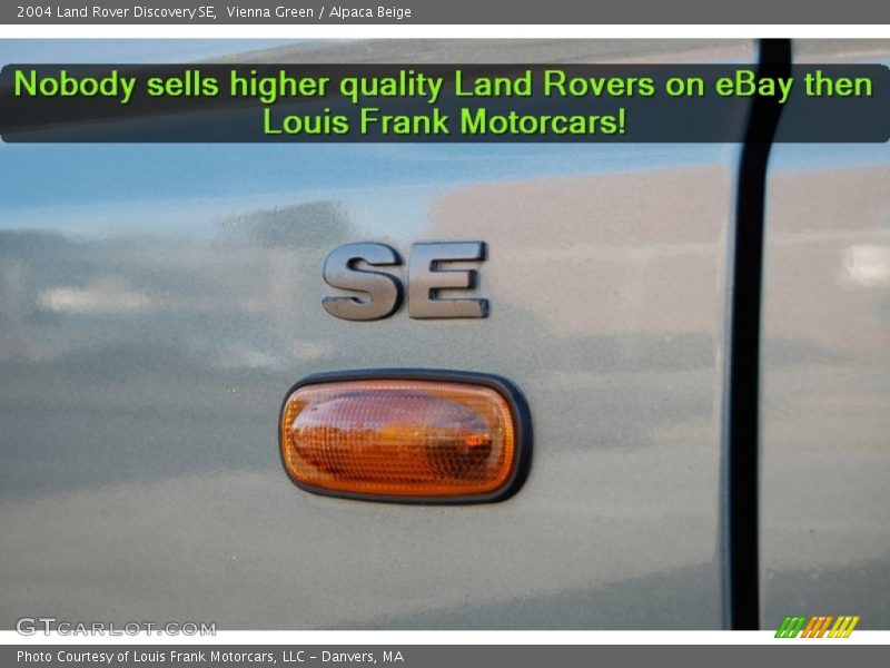 Vienna Green / Alpaca Beige 2004 Land Rover Discovery SE