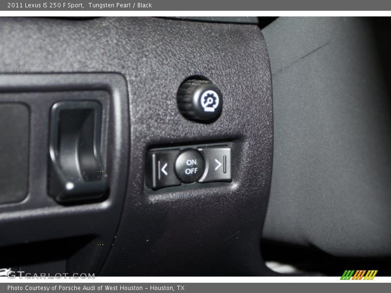 Tungsten Pearl / Black 2011 Lexus IS 250 F Sport