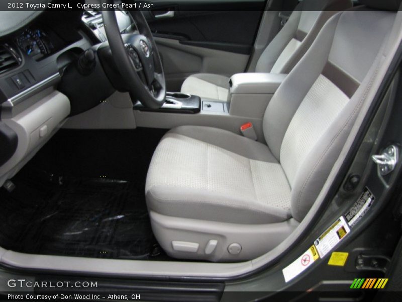 Cypress Green Pearl / Ash 2012 Toyota Camry L