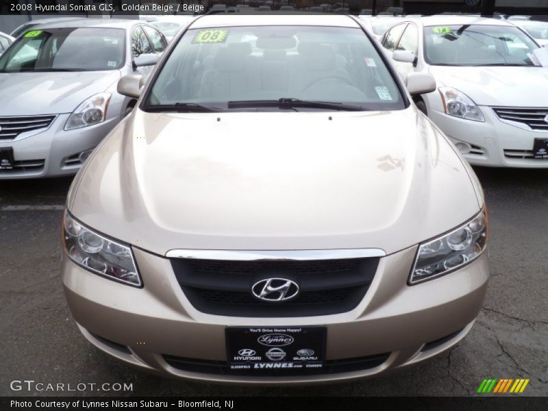 Golden Beige / Beige 2008 Hyundai Sonata GLS