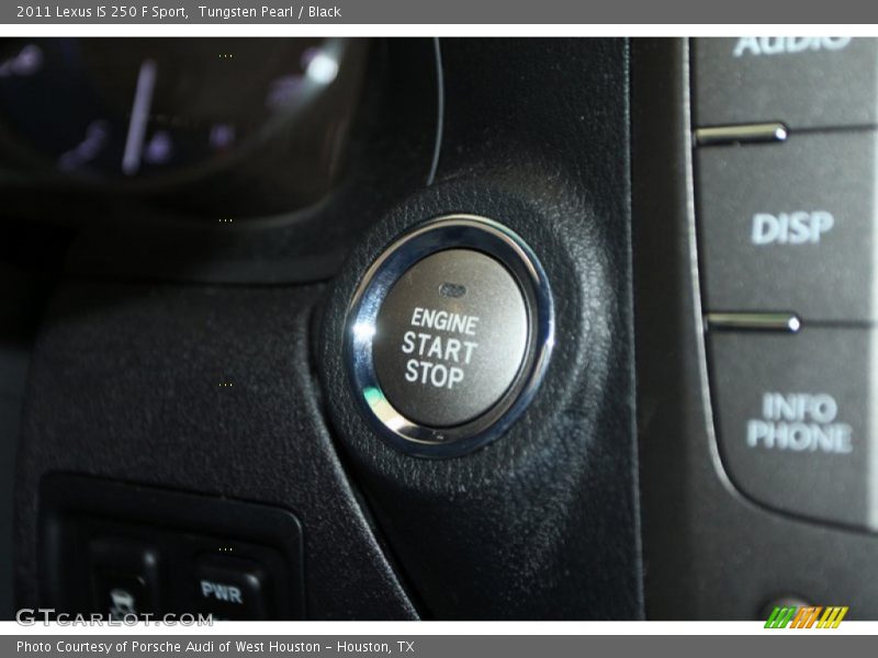 Tungsten Pearl / Black 2011 Lexus IS 250 F Sport