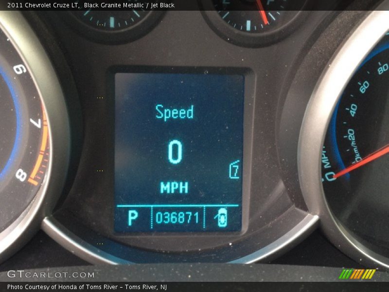 Black Granite Metallic / Jet Black 2011 Chevrolet Cruze LT