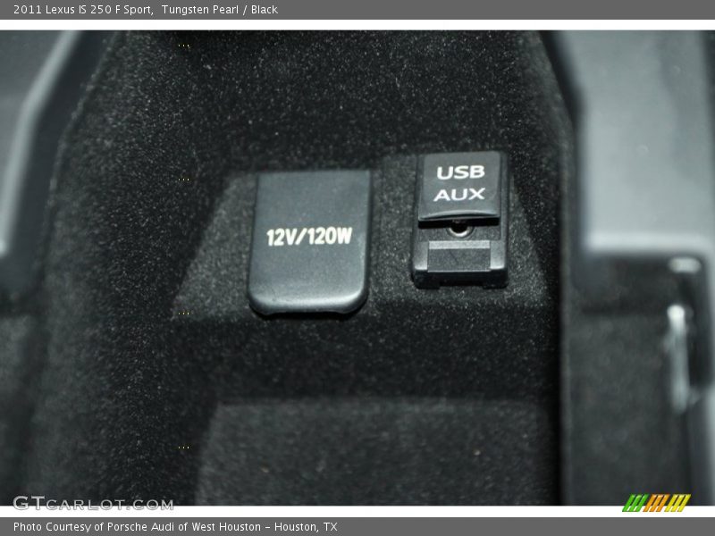 Tungsten Pearl / Black 2011 Lexus IS 250 F Sport