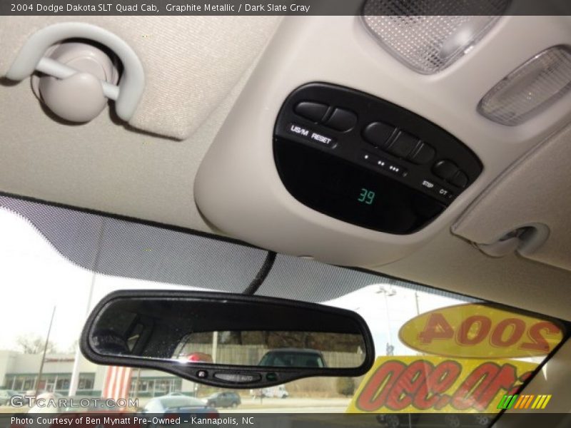 Graphite Metallic / Dark Slate Gray 2004 Dodge Dakota SLT Quad Cab