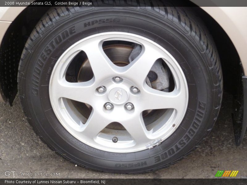 Golden Beige / Beige 2008 Hyundai Sonata GLS