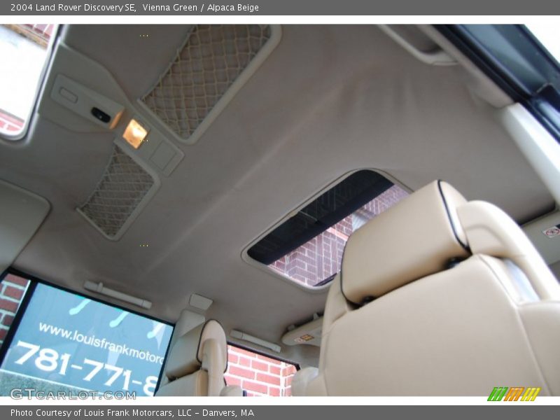 Vienna Green / Alpaca Beige 2004 Land Rover Discovery SE