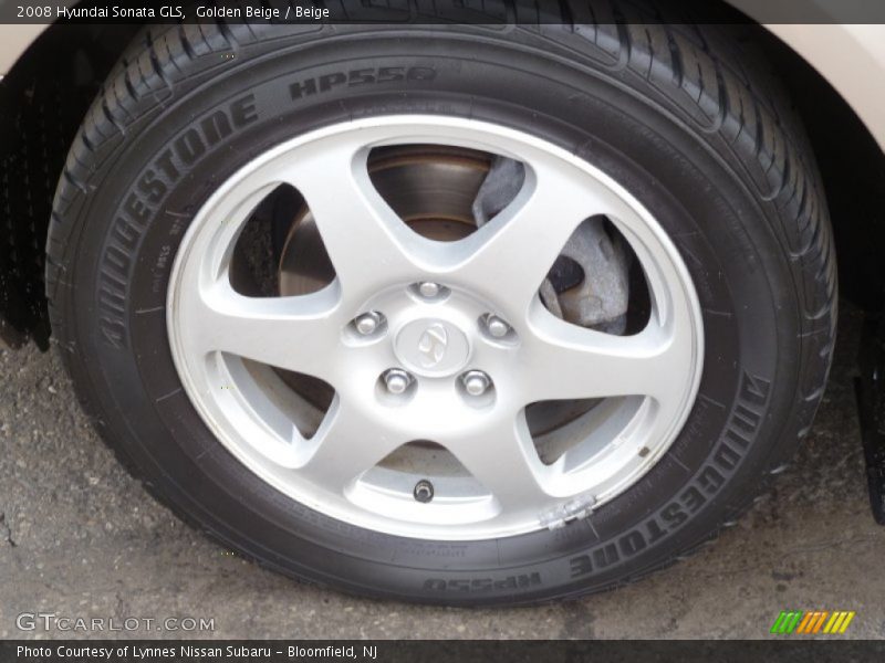 Golden Beige / Beige 2008 Hyundai Sonata GLS