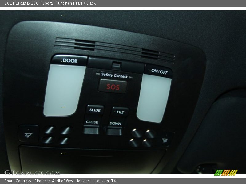 Controls of 2011 IS 250 F Sport