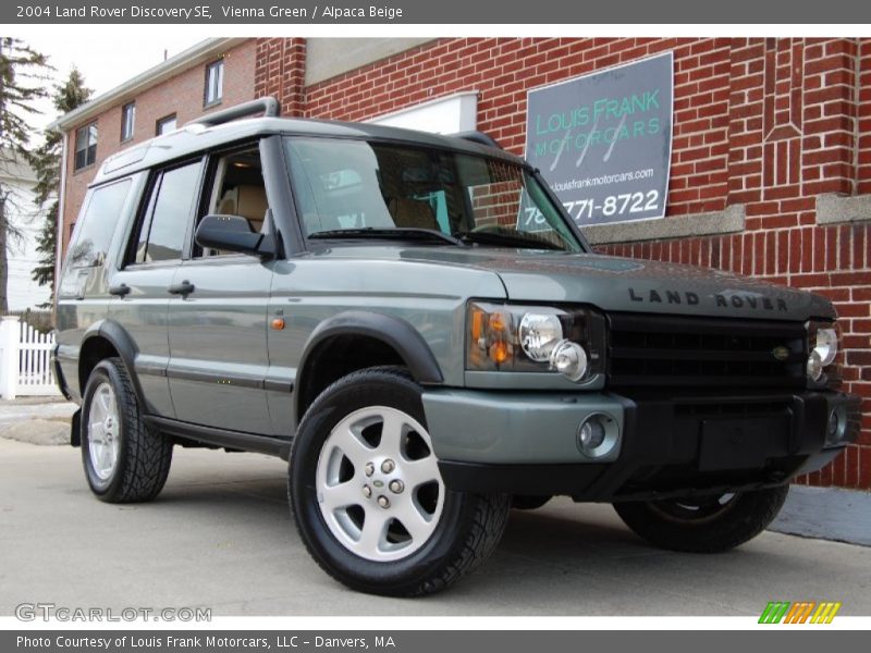 Vienna Green / Alpaca Beige 2004 Land Rover Discovery SE
