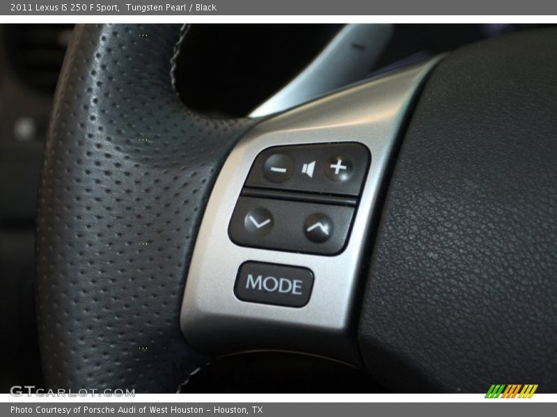 Controls of 2011 IS 250 F Sport