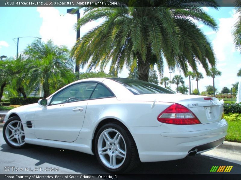  2008 SL 550 Roadster Alabaster White
