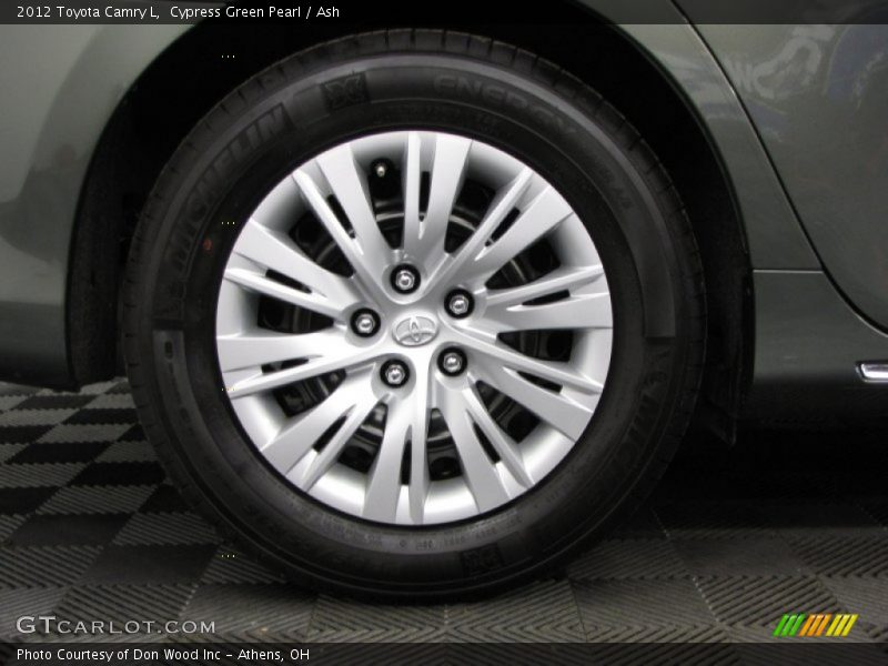 Cypress Green Pearl / Ash 2012 Toyota Camry L