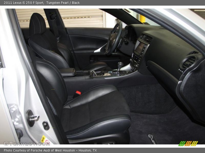 Tungsten Pearl / Black 2011 Lexus IS 250 F Sport