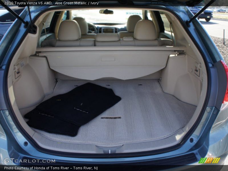  2010 Venza V6 AWD Trunk