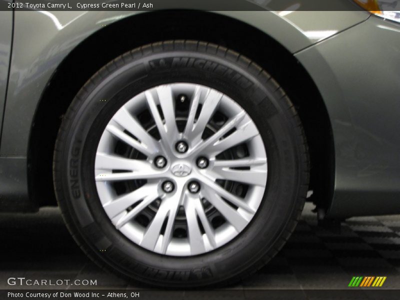 Cypress Green Pearl / Ash 2012 Toyota Camry L