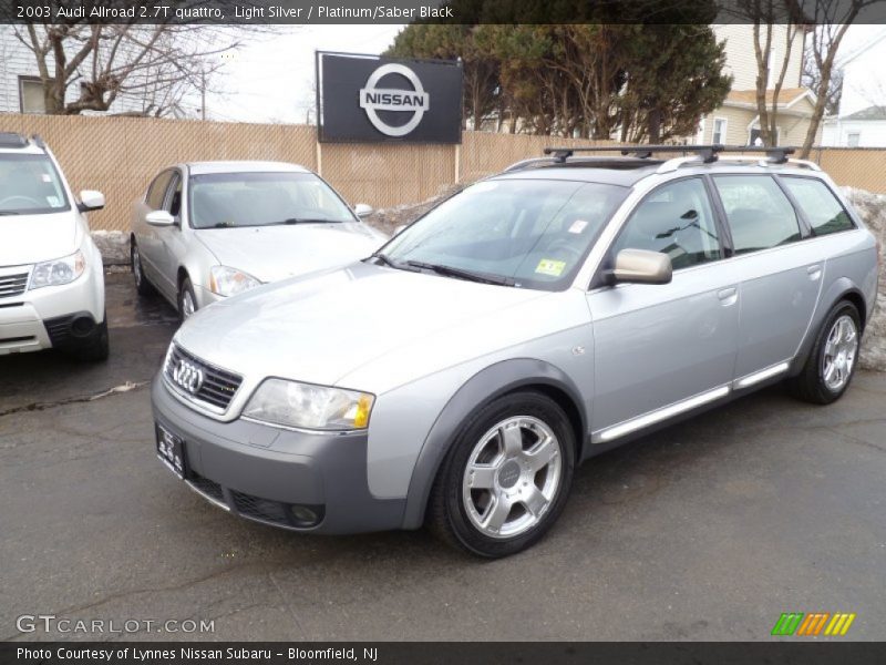 Light Silver / Platinum/Saber Black 2003 Audi Allroad 2.7T quattro