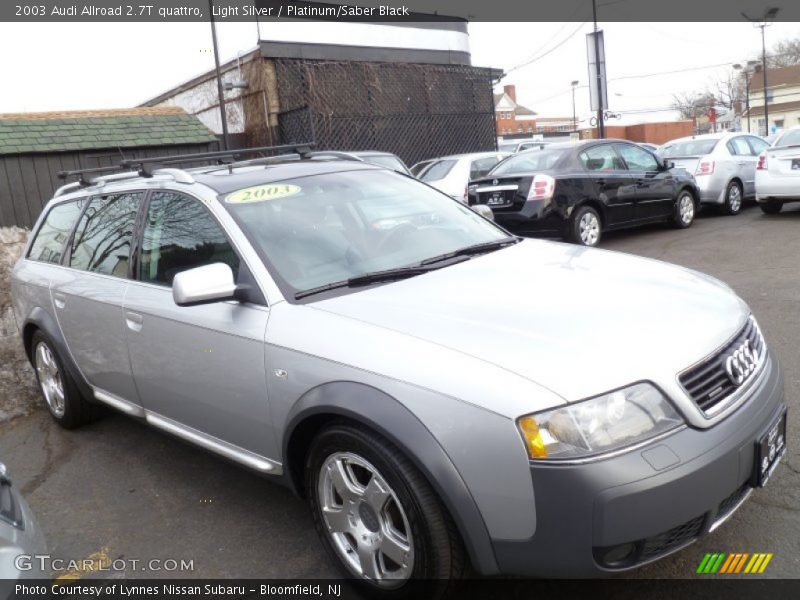 Light Silver / Platinum/Saber Black 2003 Audi Allroad 2.7T quattro