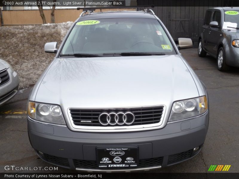 Light Silver / Platinum/Saber Black 2003 Audi Allroad 2.7T quattro