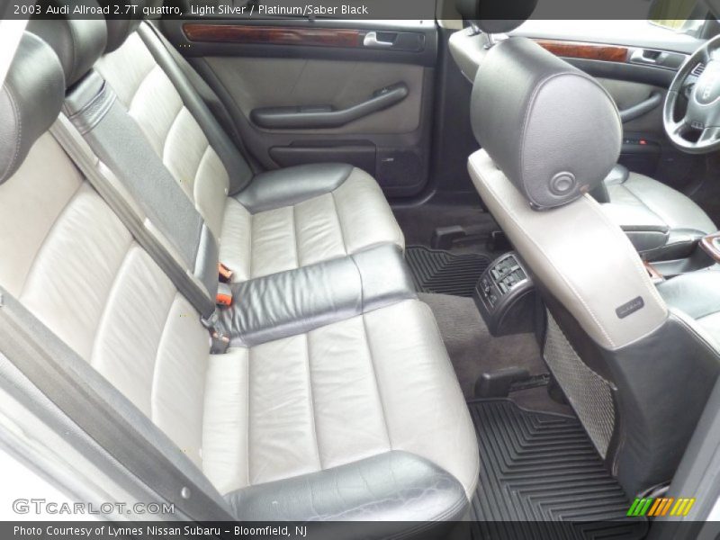 Rear Seat of 2003 Allroad 2.7T quattro