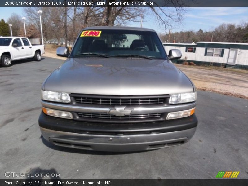 Light Pewter Metallic / Graphite 2000 Chevrolet Silverado 1500 LT Extended Cab