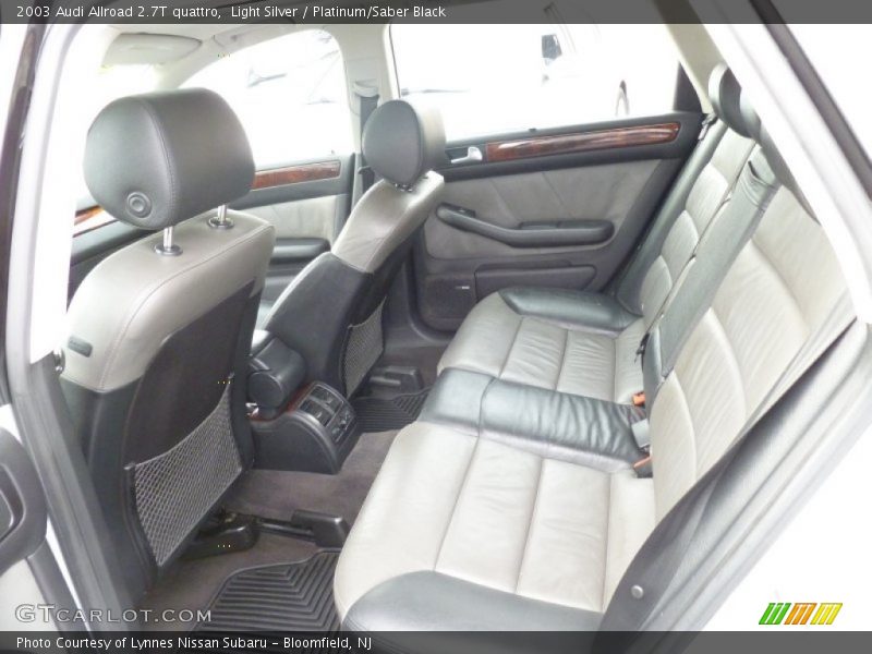 Rear Seat of 2003 Allroad 2.7T quattro