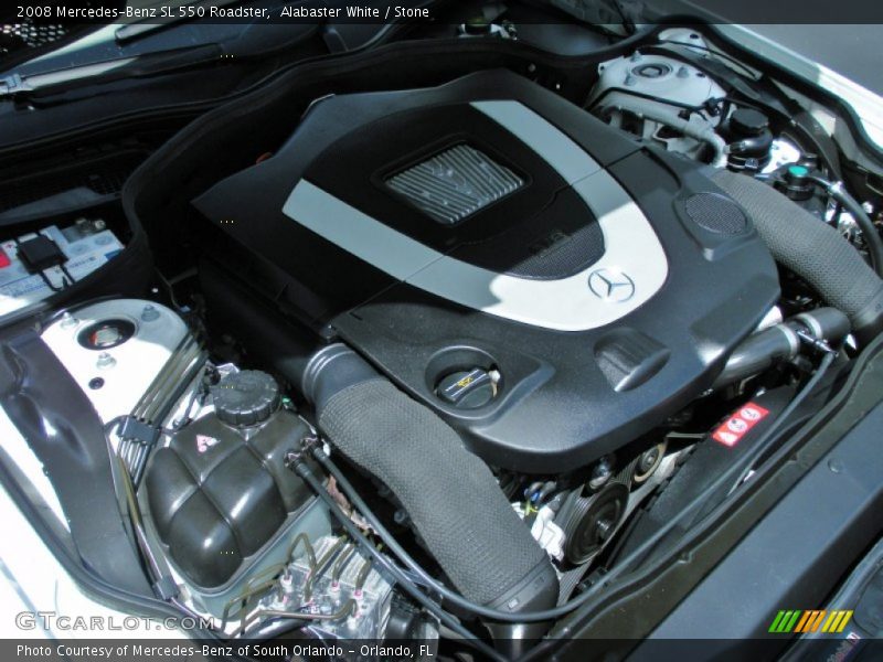 2008 SL 550 Roadster Engine - 5.5 Liter DOHC 32-Valve VVT V8