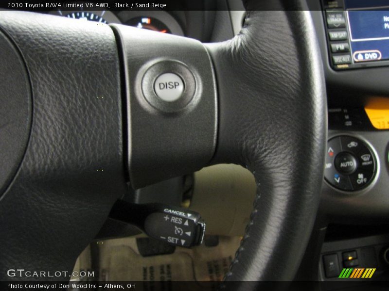Black / Sand Beige 2010 Toyota RAV4 Limited V6 4WD