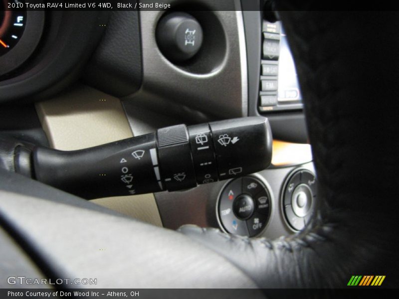 Black / Sand Beige 2010 Toyota RAV4 Limited V6 4WD