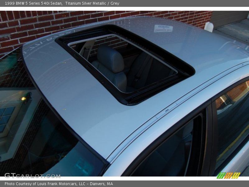 Titanium Silver Metallic / Grey 1999 BMW 5 Series 540i Sedan