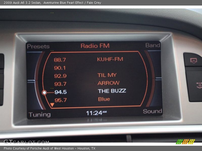 Audio System of 2009 A6 3.2 Sedan