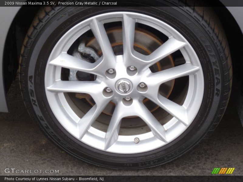 Precision Gray Metallic / Charcoal 2009 Nissan Maxima 3.5 SV