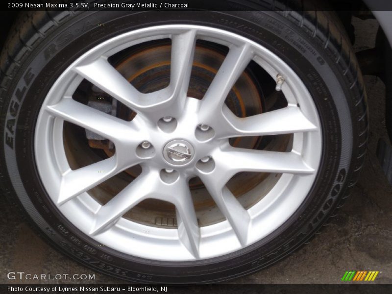 Precision Gray Metallic / Charcoal 2009 Nissan Maxima 3.5 SV