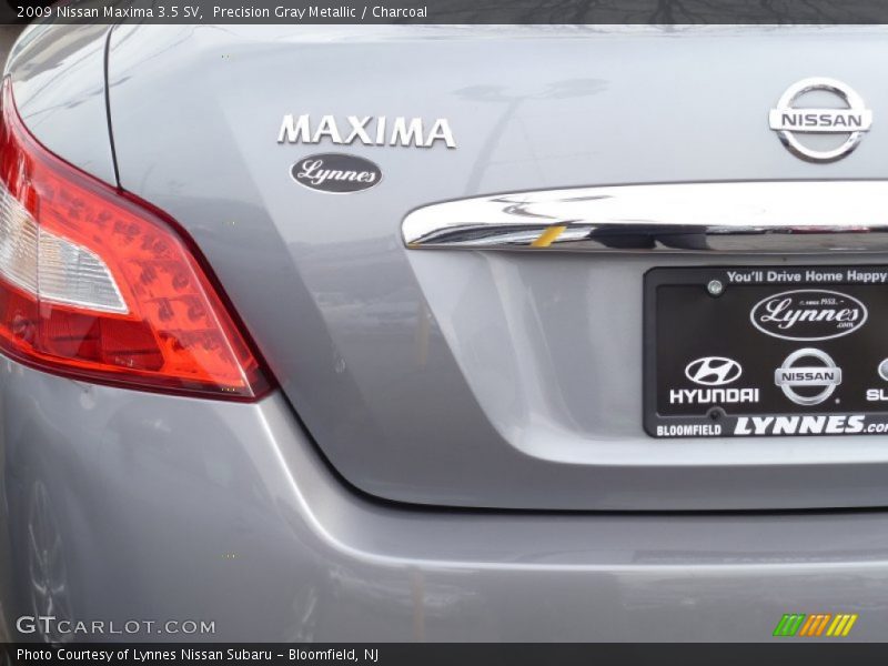 Precision Gray Metallic / Charcoal 2009 Nissan Maxima 3.5 SV