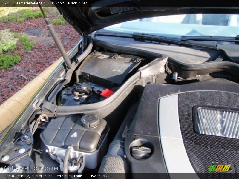 Black / Ash 2007 Mercedes-Benz C 230 Sport