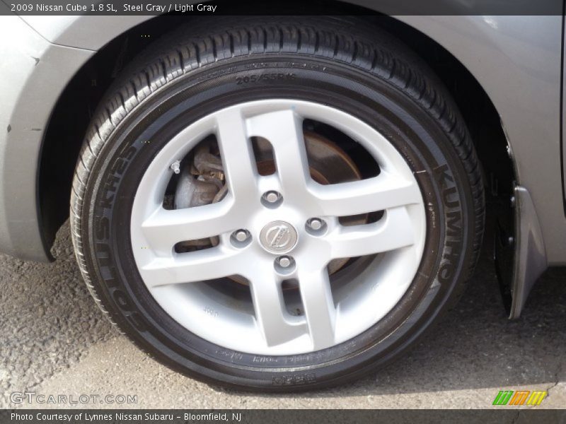 Steel Gray / Light Gray 2009 Nissan Cube 1.8 SL