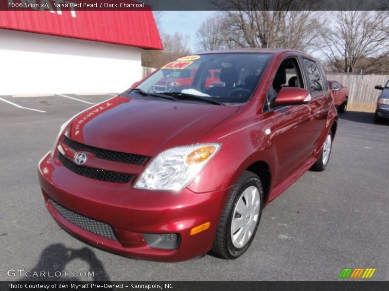 Salsa Red Pearl / Dark Charcoal 2006 Scion xA