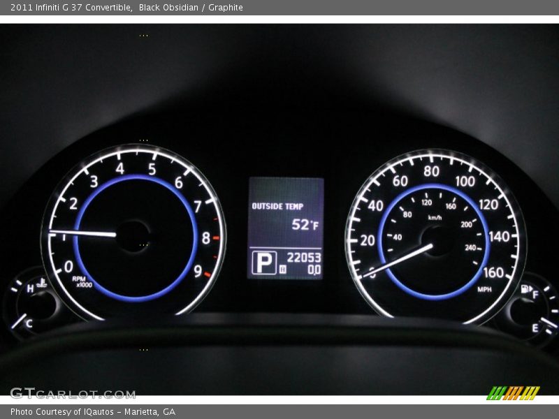  2011 G 37 Convertible 37 Convertible Gauges