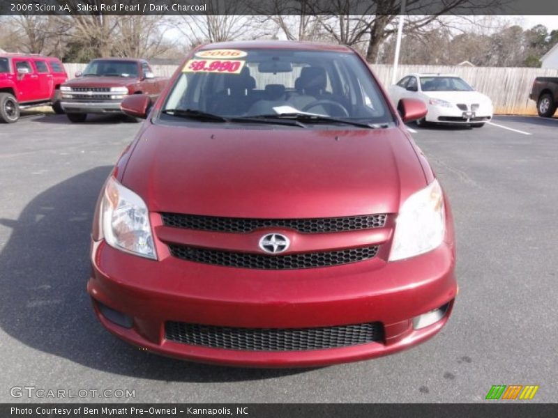 Salsa Red Pearl / Dark Charcoal 2006 Scion xA