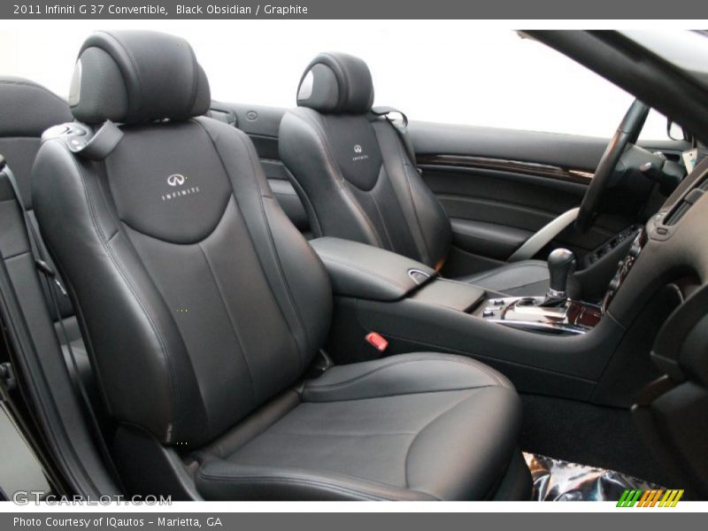  2011 G 37 Convertible Graphite Interior