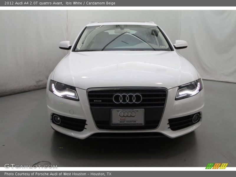 Ibis White / Cardamom Beige 2012 Audi A4 2.0T quattro Avant