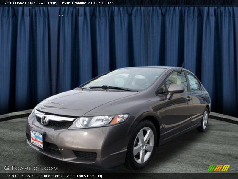 Urban Titanium Metallic / Black 2010 Honda Civic LX-S Sedan