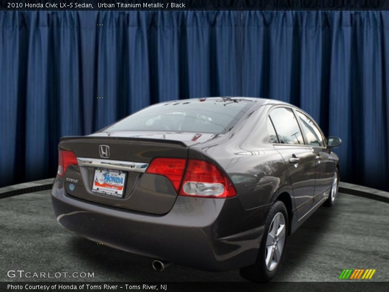 Urban Titanium Metallic / Black 2010 Honda Civic LX-S Sedan