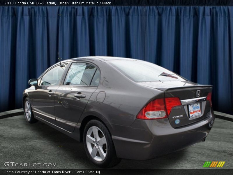 Urban Titanium Metallic / Black 2010 Honda Civic LX-S Sedan