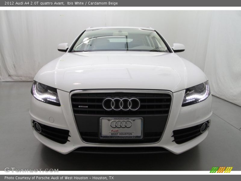 Ibis White / Cardamom Beige 2012 Audi A4 2.0T quattro Avant