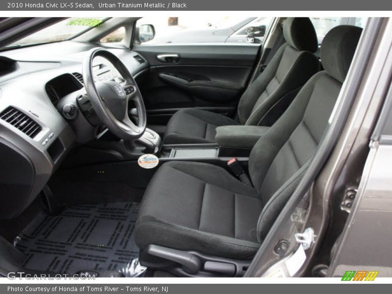 Urban Titanium Metallic / Black 2010 Honda Civic LX-S Sedan