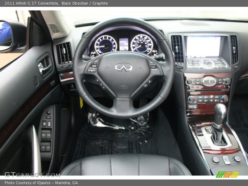 Dashboard of 2011 G 37 Convertible