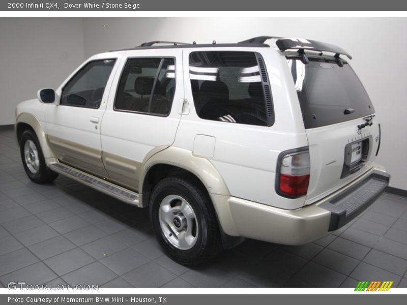 Dover White / Stone Beige 2000 Infiniti QX4
