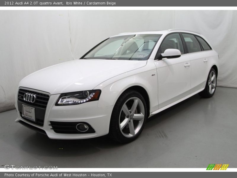 Ibis White / Cardamom Beige 2012 Audi A4 2.0T quattro Avant