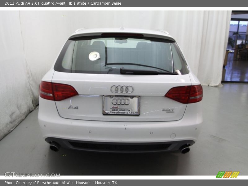 Ibis White / Cardamom Beige 2012 Audi A4 2.0T quattro Avant