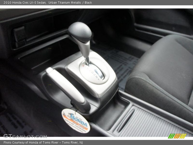 Urban Titanium Metallic / Black 2010 Honda Civic LX-S Sedan